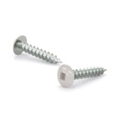 Metal Screws - White Truss Head - White - 5/8" - 10/Pkg