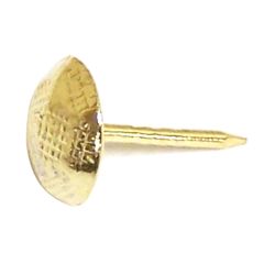 Furniture nail - Brass - 1/2" - 40/Pkg