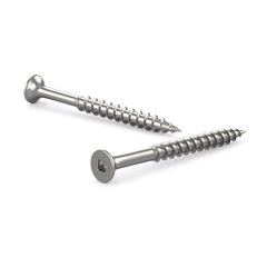 Stainless Steel Wood Treated Screws - Bugle Head - 1 1/4" - 100/Pkg