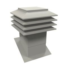 VMAX 301 Sloped Roof Ventilator - Grey