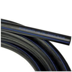 Poly Pipe - Blue Stripe - 1/2" x 3 000'