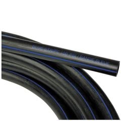 Poly Pipe - Blue Stripe - 3/4" x 400'