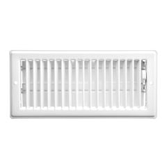 Ceiling Register - White - 4" x 10"