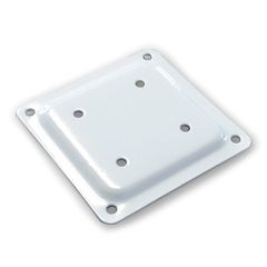 Fixplak 44 Anchor Plate - White - 4" x 4"