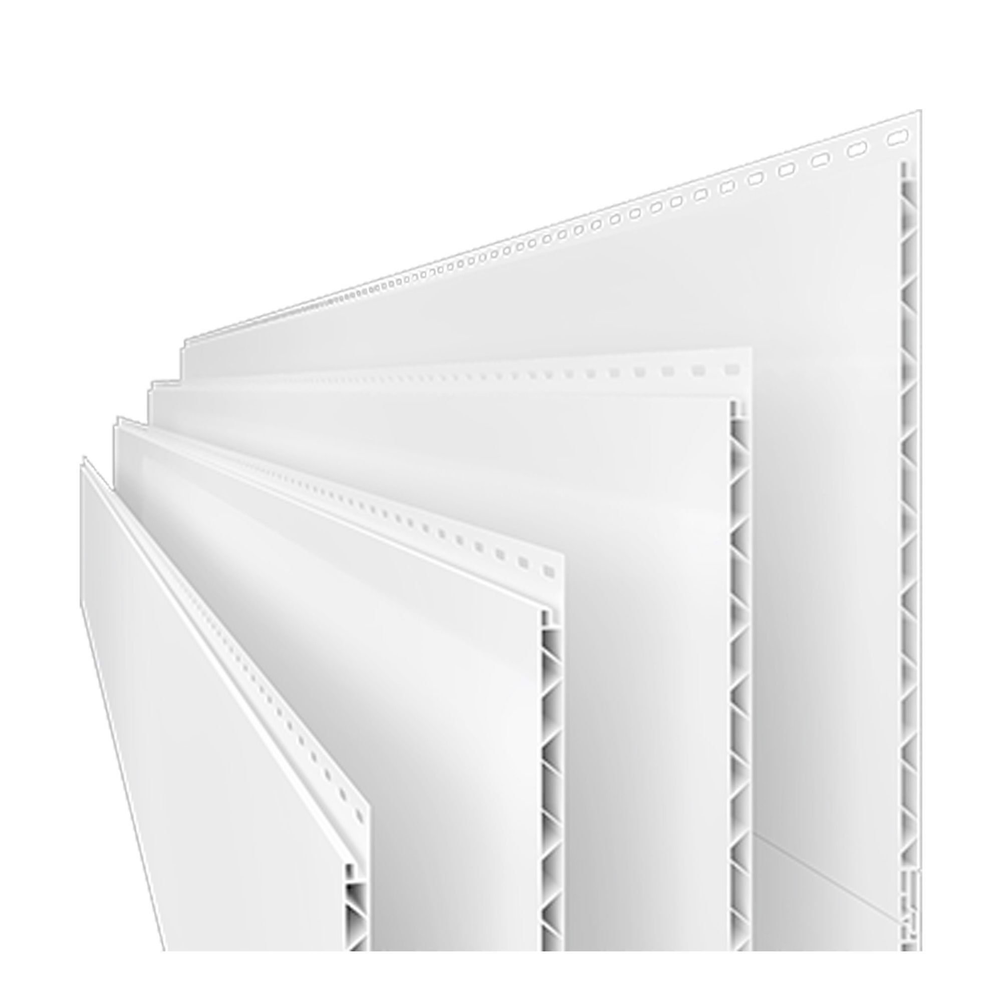 Panneau En PVC Trusscore Wall CeilingBoard Blanc X X De TRUSSCORE BMR