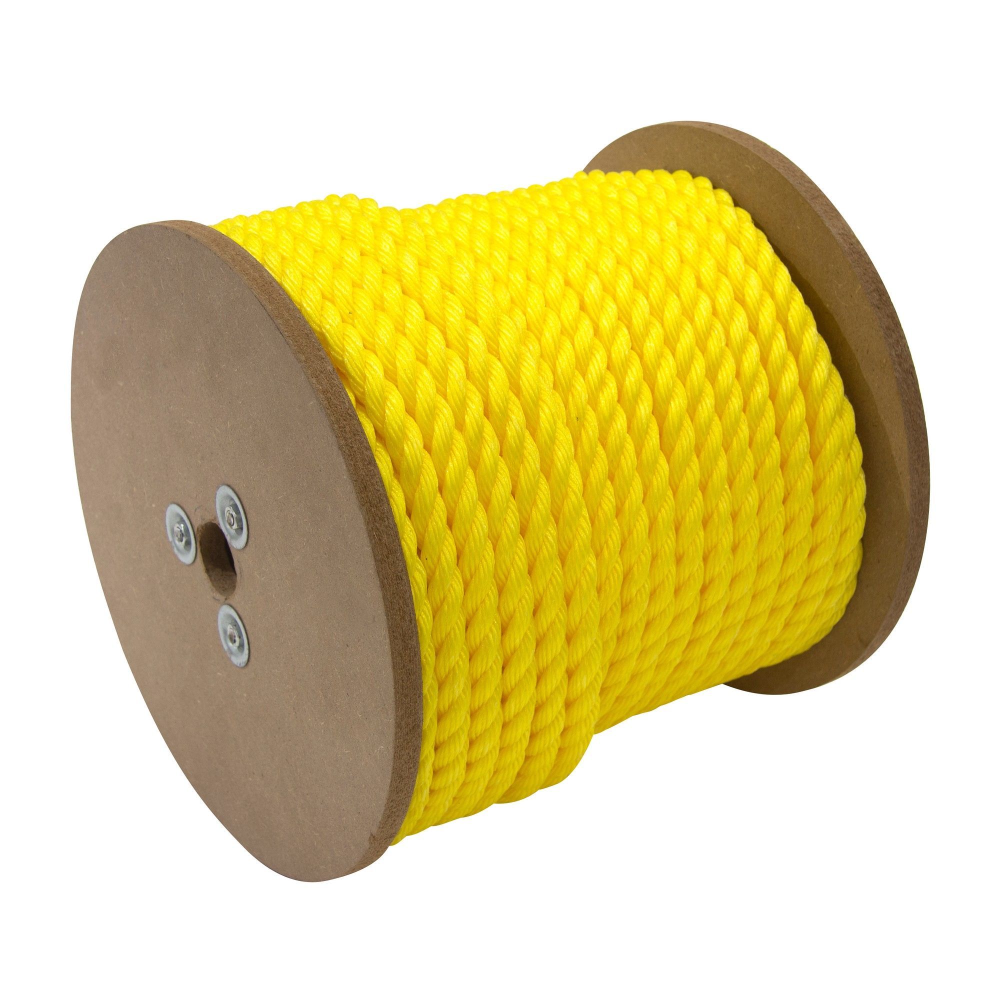 Twisted Polypropylene Rope - Yellow - 5/8 x 200