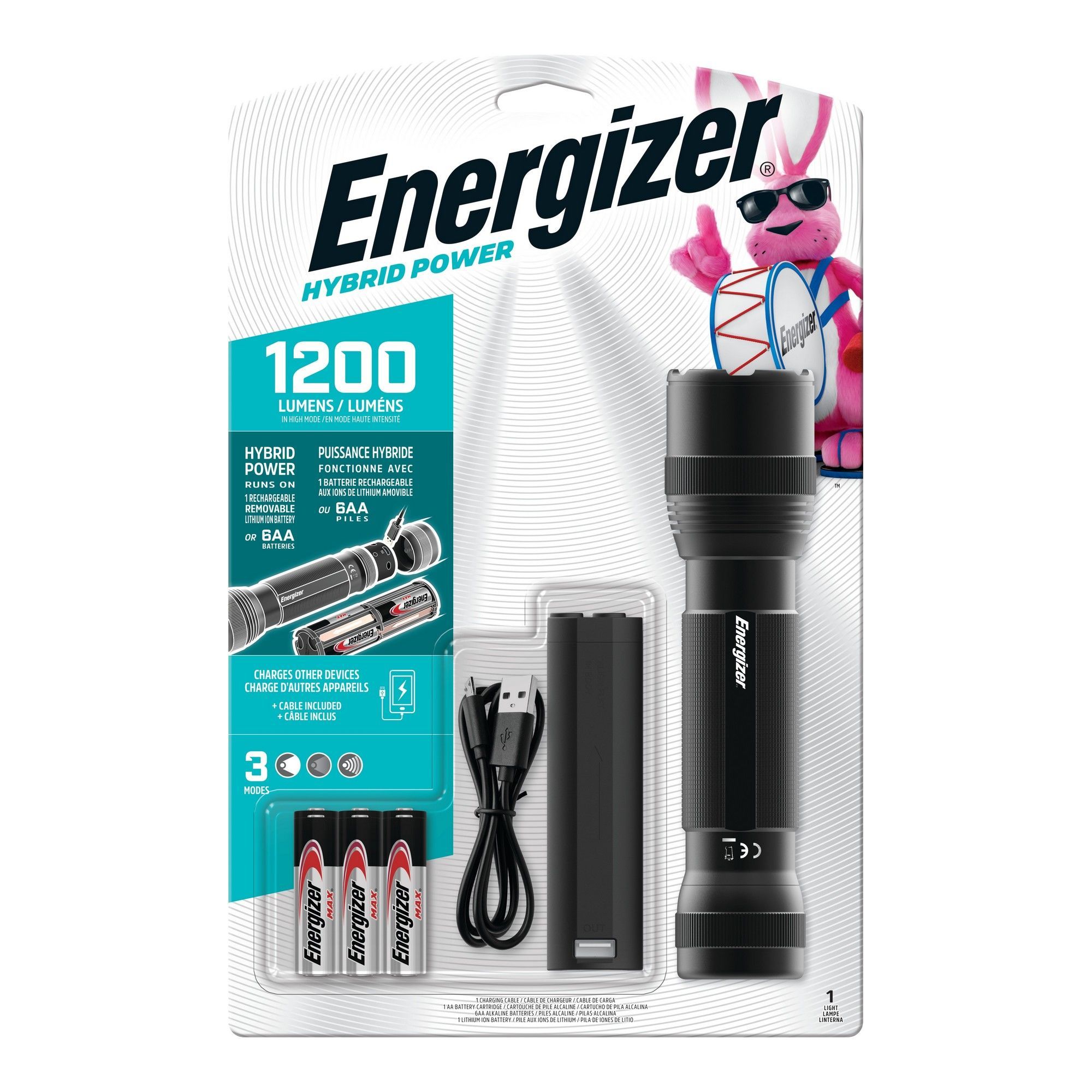 Lampe torche ENERGIZER Vision HD Focus 6AA
