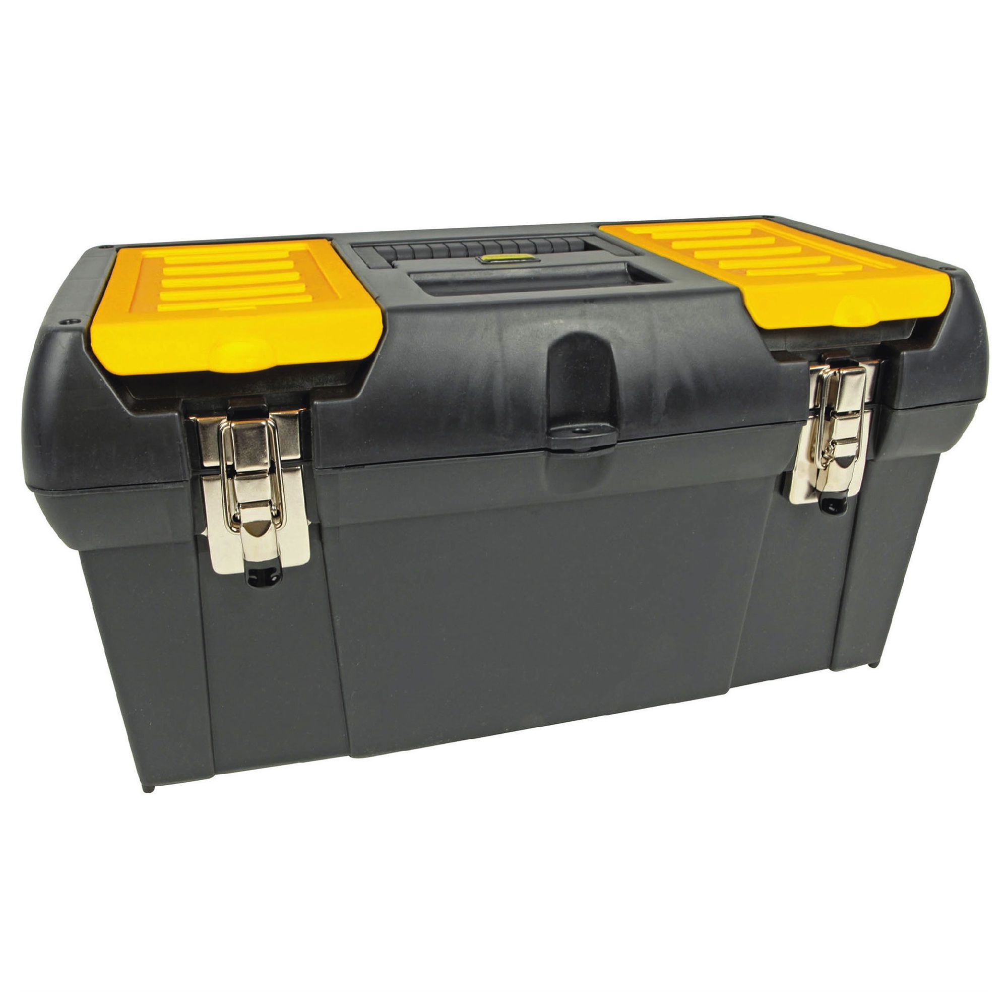 Coffre à outils, Essential, plateau amovible, noir et jaune, 12,5 de  STANLEY