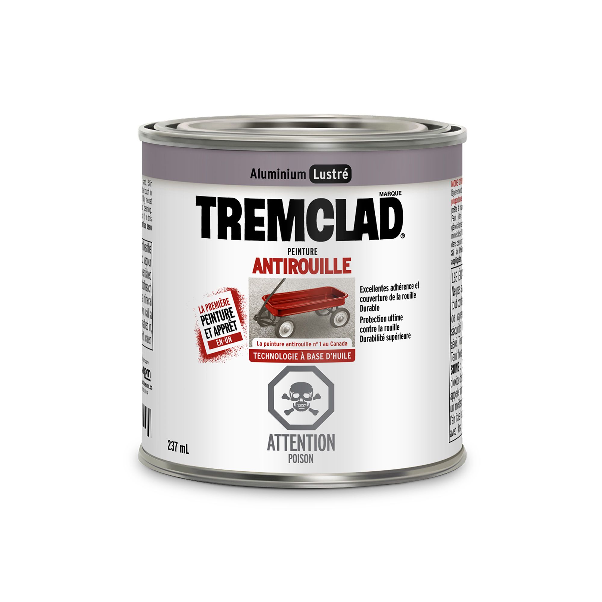 Peinture antirouille à base d'huile pour métal Tremclad, mat, cuir brun,  3,78 L 27091X155