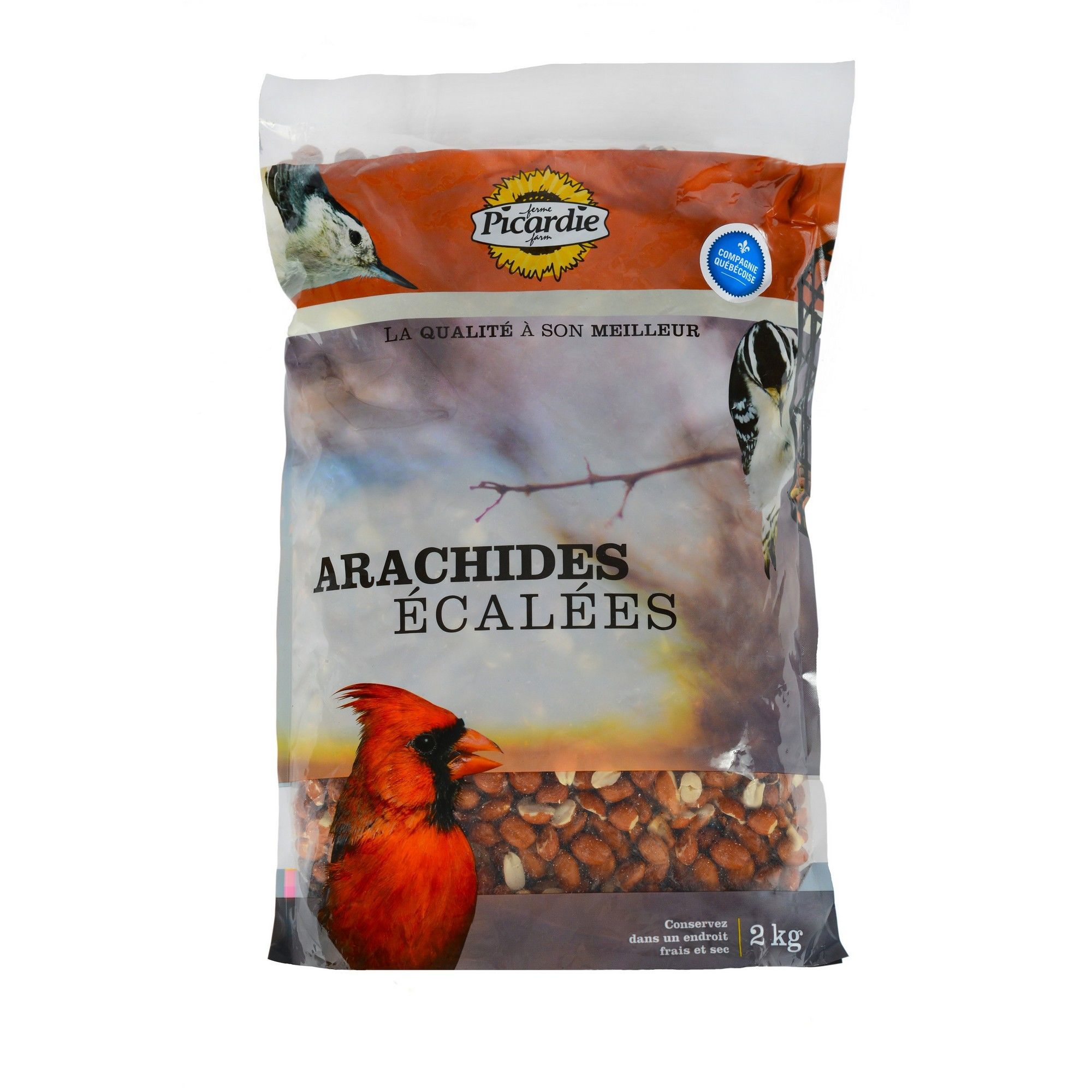 HERITAGE ACRES Arachides Secret de la Virginie pour oiseaux sauvages, 3,18  kg 403-018