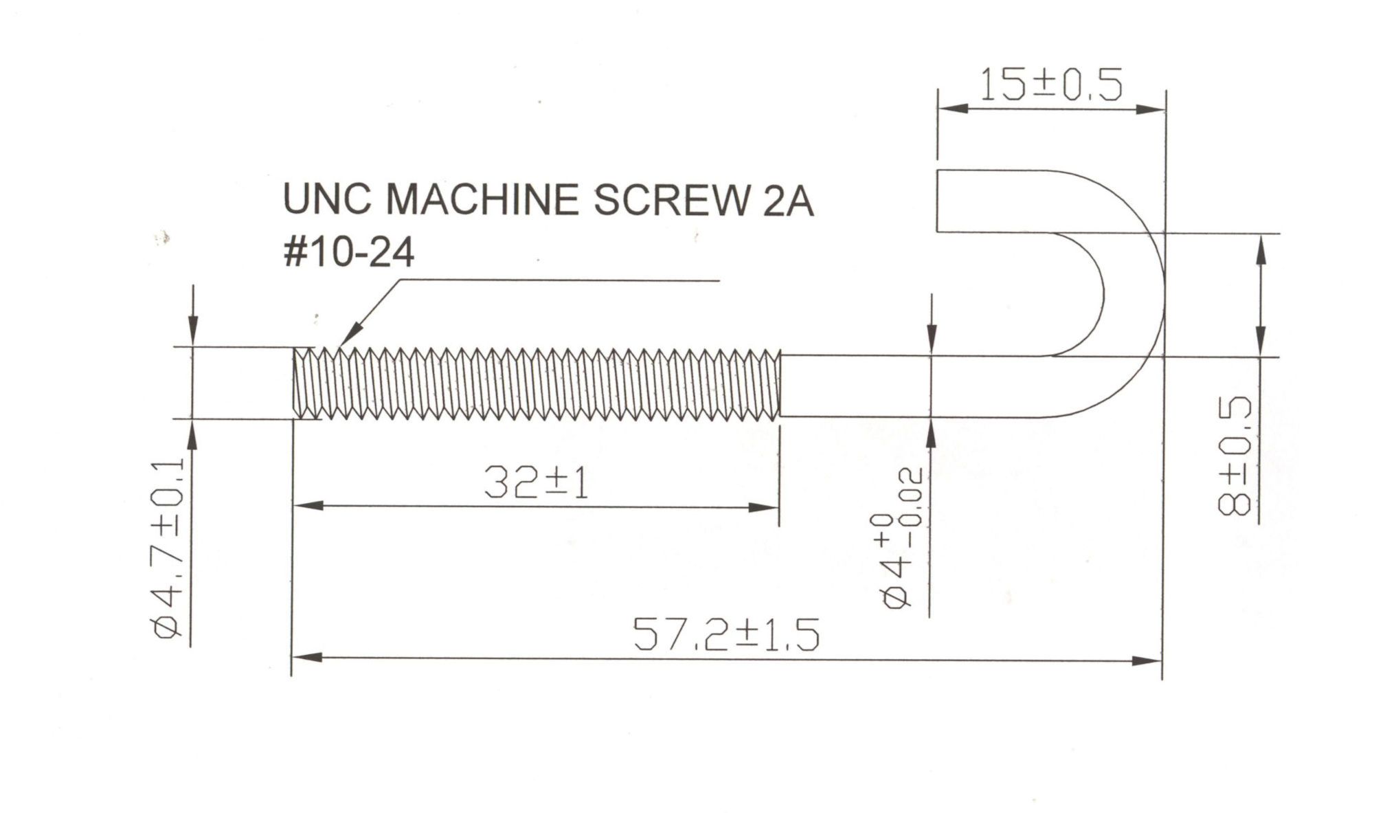 Screw Hook with Lag Thread - Onward Hardware