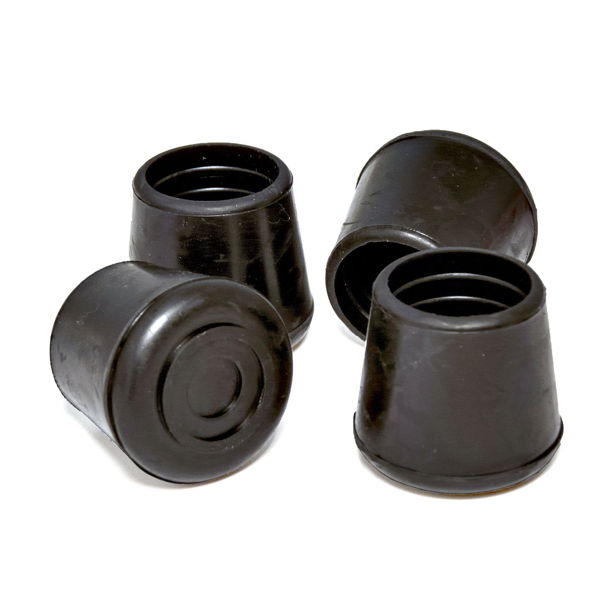 Rubber leg tip Black 7/8" 4/Pkg from RICHELIEU BMR