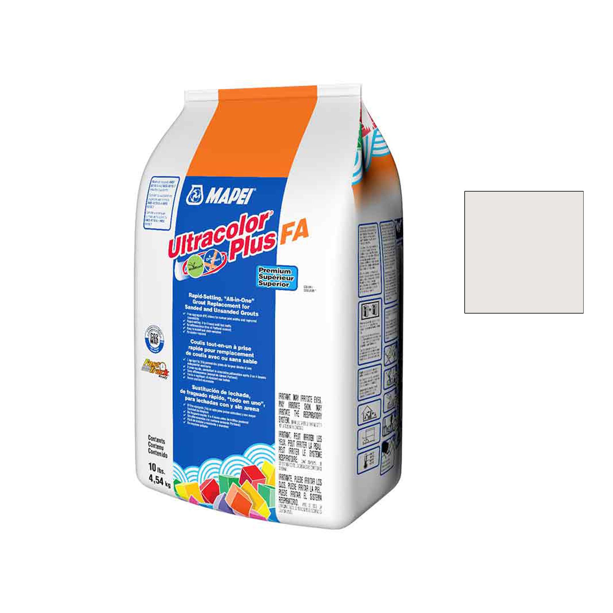 Ultracolor+FA Grout - 10 lb - Avalanche from MAPEI | BMR