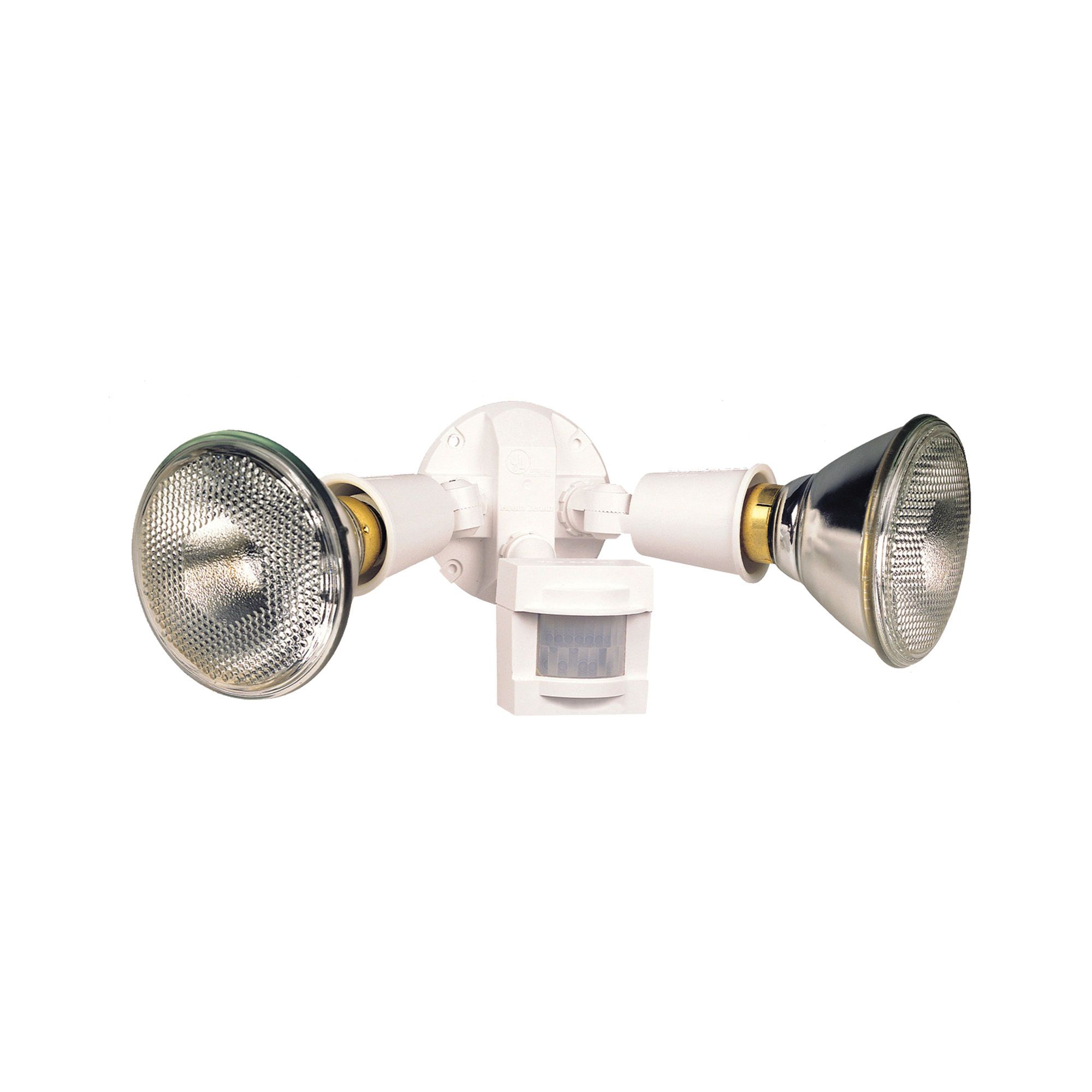 Lumière de sécurité DEL à détecteur de mouvement pour extérieur - Double  tête - 17W - 5300K