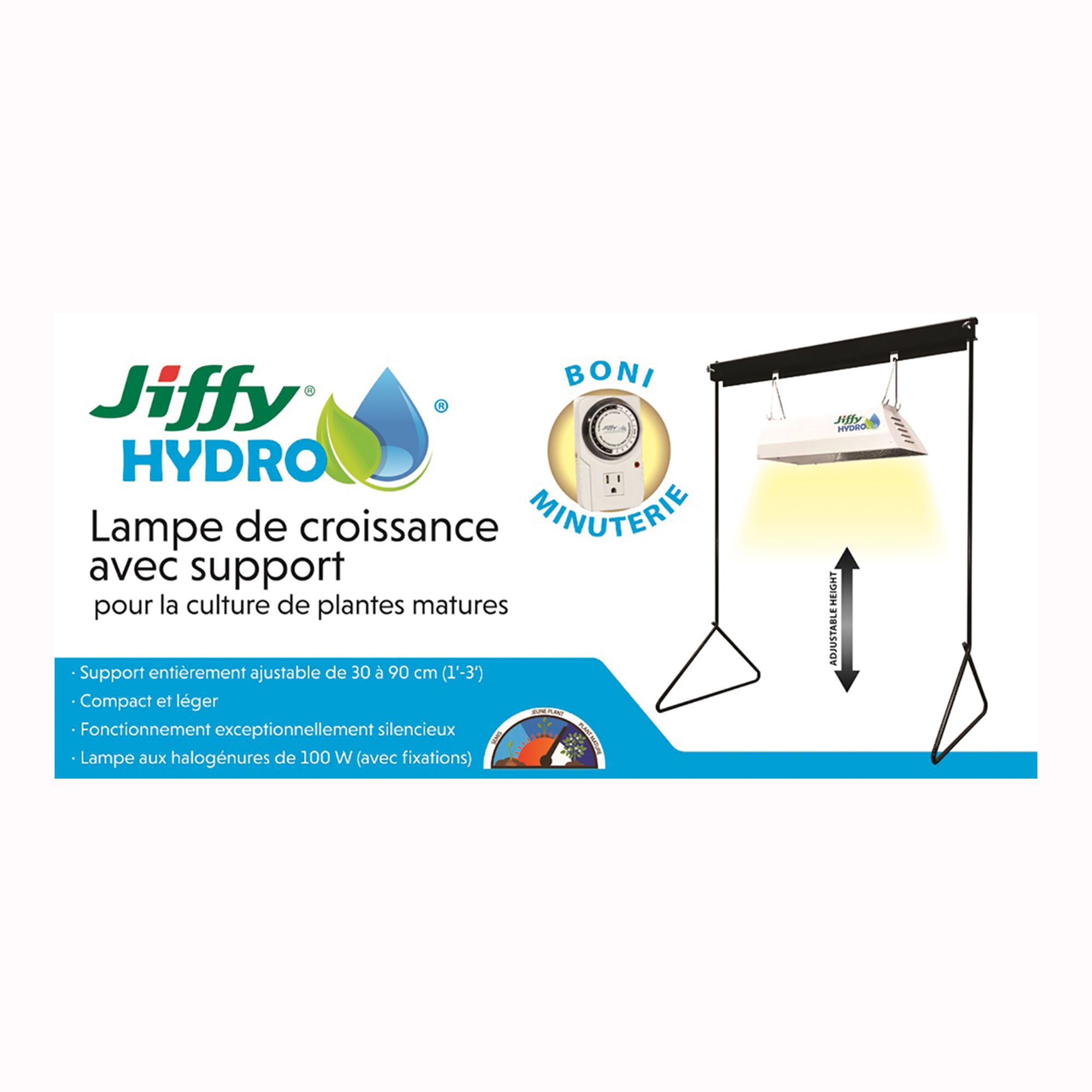 jiffy hydro grow light