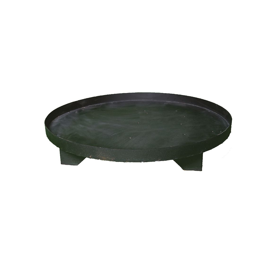 Base De Metal Circulaire Pour Foyer Et Bbq 34 X 6 1 4 Acier Noir Groupe Bmr