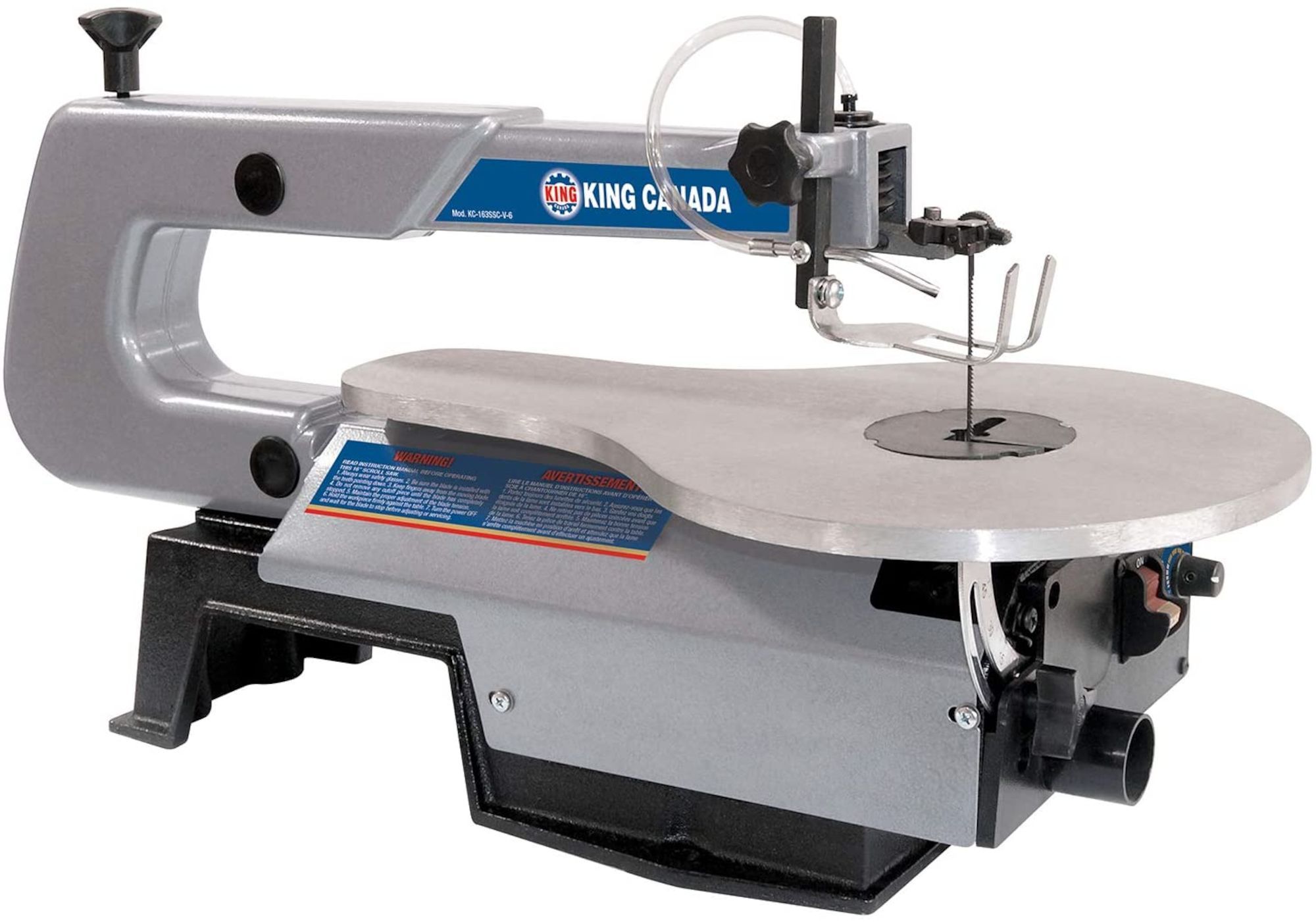 WEN 3921 16-Inch Two-Direction Variable Speed Scroll Saw With Work Light 