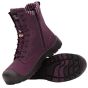 8″ Steel toe work boots for Women - Purple - Size 10
