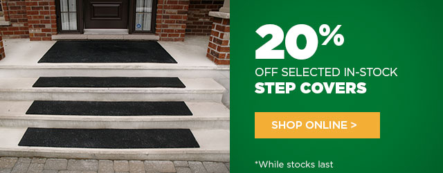 Save 20% on step covers - BMR