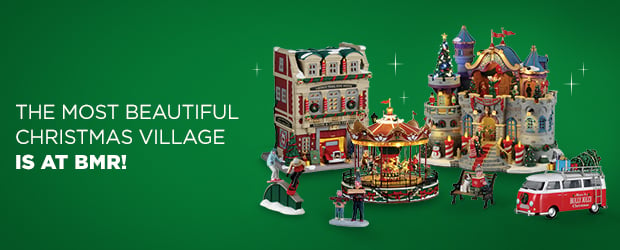 The most beautiful village Christmas village is at BMR