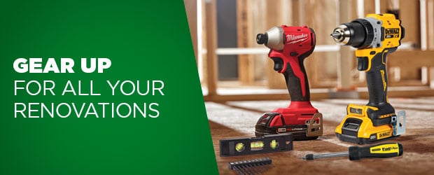 Gear up for all your renovations - BMR