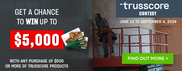 Your Trusscore purchase could make you win!