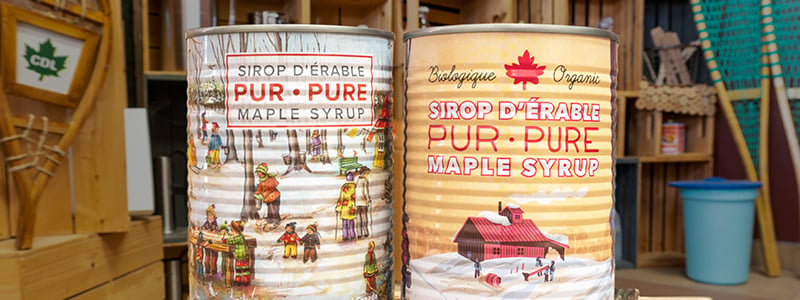 Cans and can sealers for preserving maple syrup - BMR