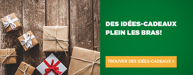 Trouvez des idées-cadeaux pour Noël