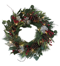 Shop Christmas wreaths and garlands